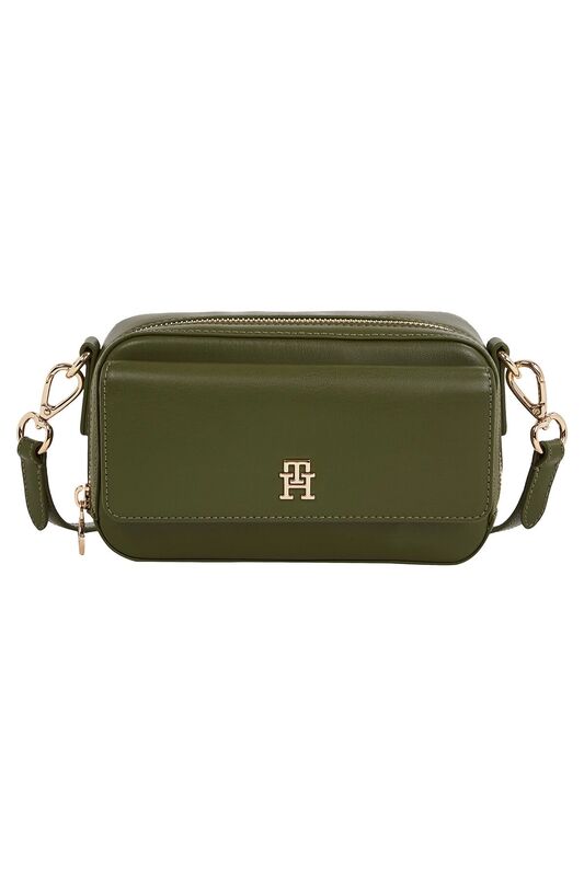 Tommy Hilfiger - TH ICON CAMERA BAG Kadın Yeşil Çanta - AW0AW17680 Tommy Hilfiger - TH ICON CAMERA BAG Kadın Yeşil Çanta - AW0AW17680