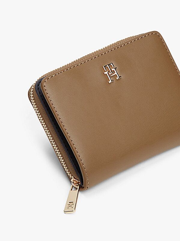 TH ICON MED ZA FLAP Kadın Yeşil Cüzdan - AW0AW17742