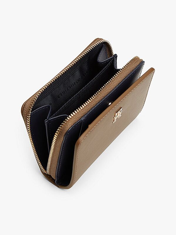 TH ICON MED ZA FLAP Kadın Yeşil Cüzdan - AW0AW17742