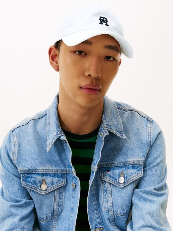 TH IMD COLOR 6 PANEL CAP Erkek Beyaz Şapka - AM0AM13542