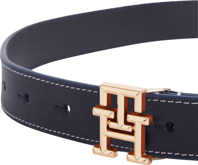 TH LOGO 2.5 Kadın Mavi Kemer - AW0AW17248