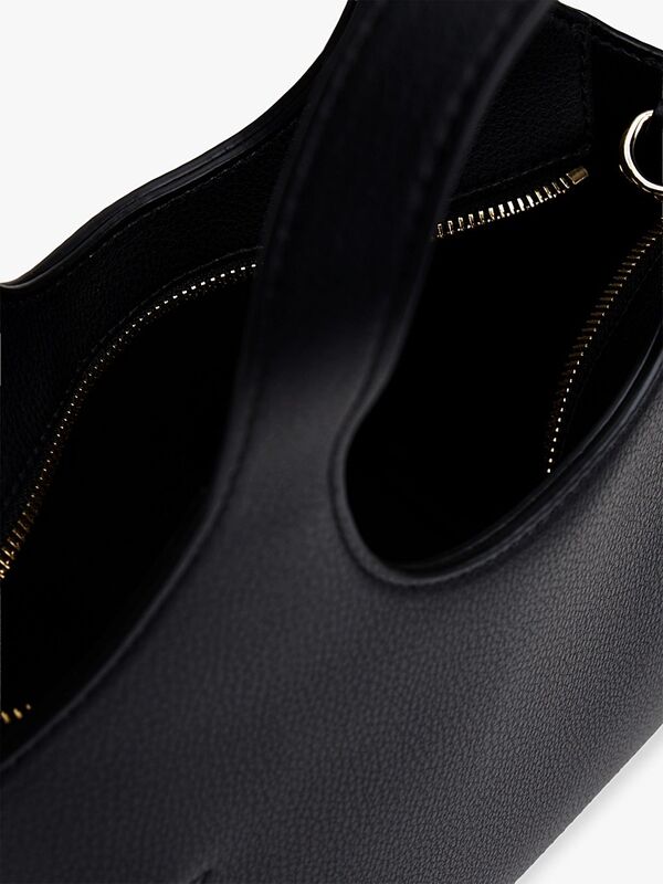 TH LOGO MINI TOTE Kadın Siyah Çanta - AW0AW18281