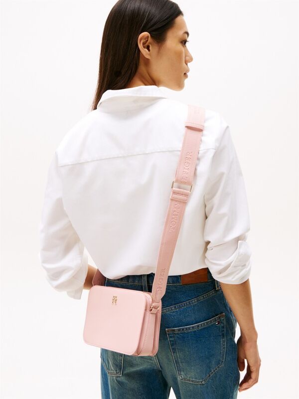 TH LOGOTAPE CAMERA BAG Kadın Pembe Çanta - AW0AW17229