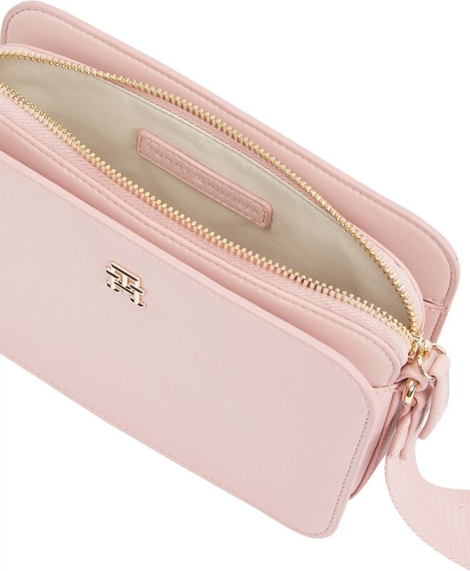 TH LOGOTAPE CAMERA BAG Kadın Pembe Çanta - AW0AW17229 TH LOGOTAPE CAMERA BAG Kadın Pembe Çanta - AW0AW17229