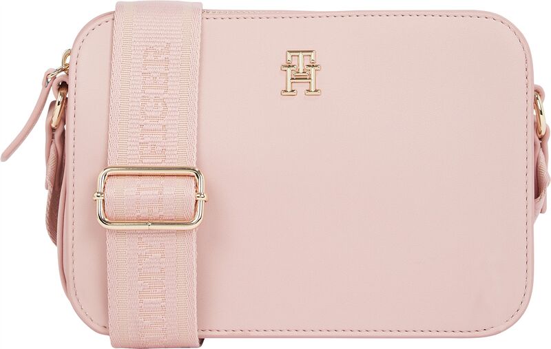 Tommy Hilfiger - TH LOGOTAPE CAMERA BAG Kadın Pembe Çanta - AW0AW17229