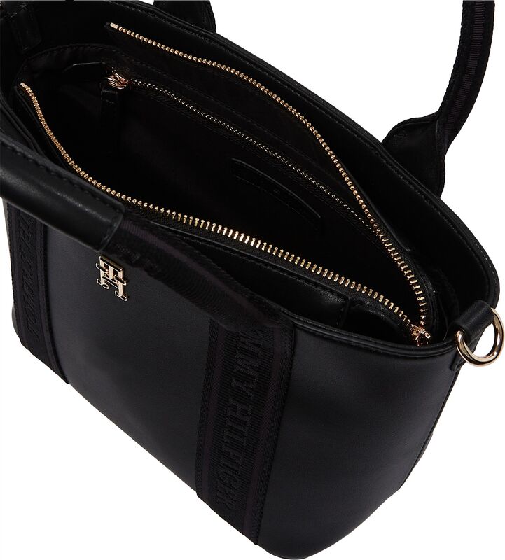 TH LOGOTAPE MINI TOTE Kadın Siyah Çanta - AW0AW17201