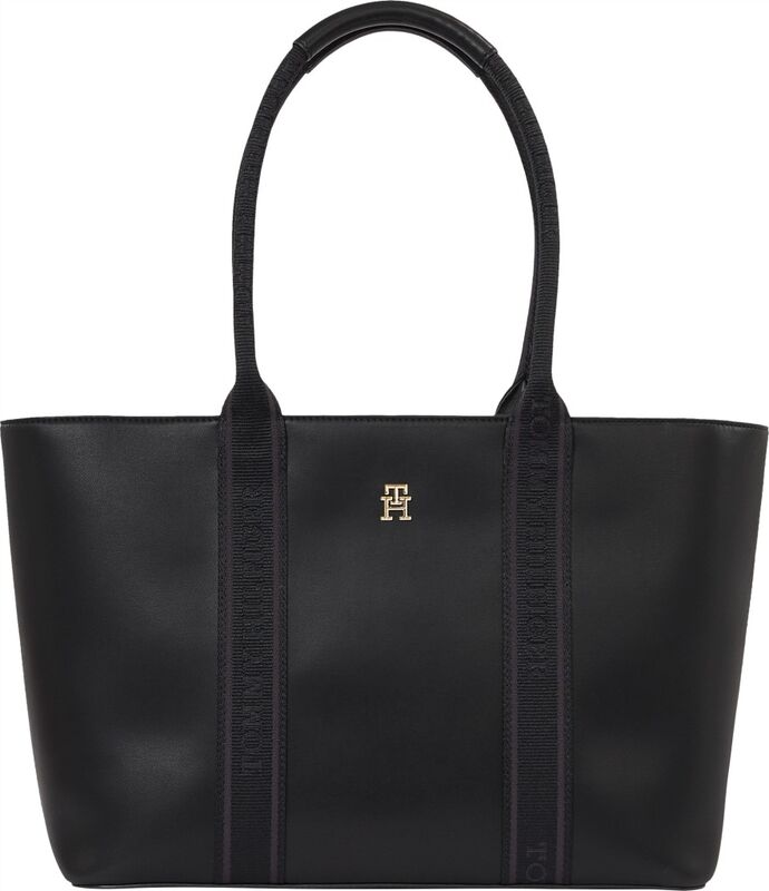 TH LOGOTAPE TOTE Kadın Siyah Çanta - AW0AW17198