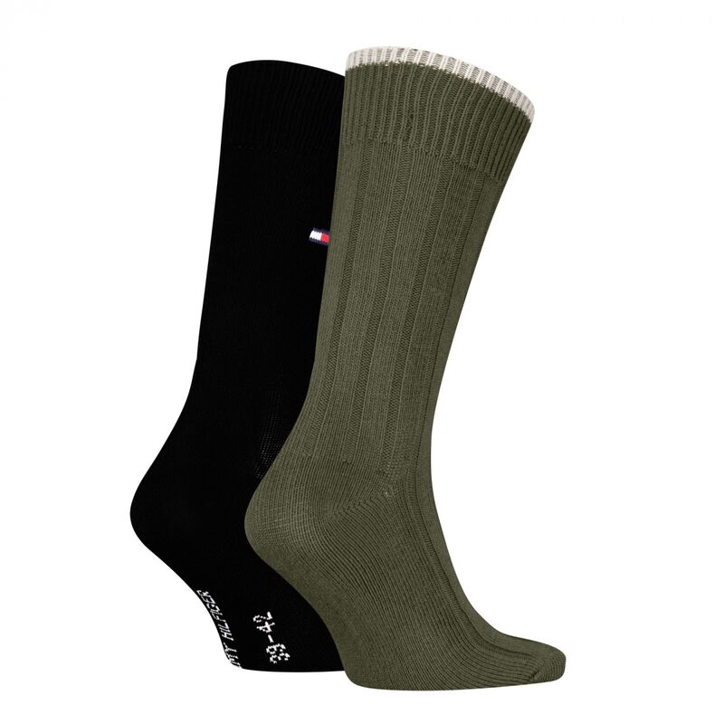 TH MEN SOCK 2P STRUC Erkek Yeşil Çorap - S701236317