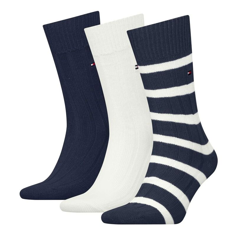 Tommy Hilfiger - TH MEN SOCK 3P GIFTB Erkek Siyah Çorap - S701235377