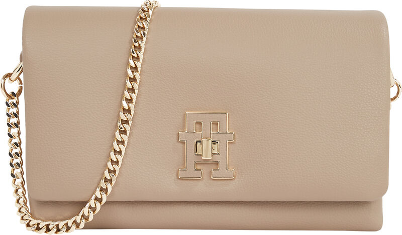 Tommy Hilfiger - TH MODERN MINI CROSSOVER Kadın Bej Çanta - AW0AW17462