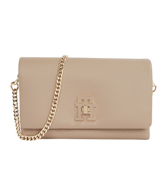 Tommy Hilfiger - TH MODERN MINI CROSSOVER Kadın Bej Çanta - AW0AW17462