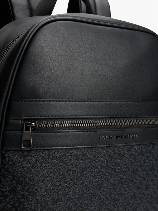 TH MONOGRAM BACKPACK Erkek Siyah Çanta - AM0AM13490