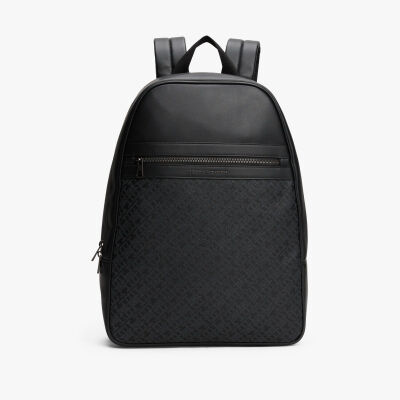 TH MONOGRAM BACKPACK Erkek Siyah Çanta - AM0AM13490