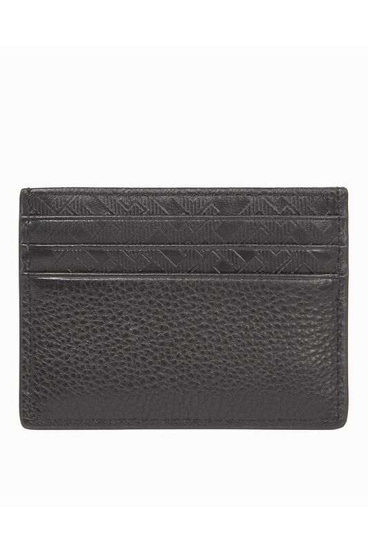 TH MONOGRAM CC HOLDER Erkek Siyah Cüzdan - AM0AM13250