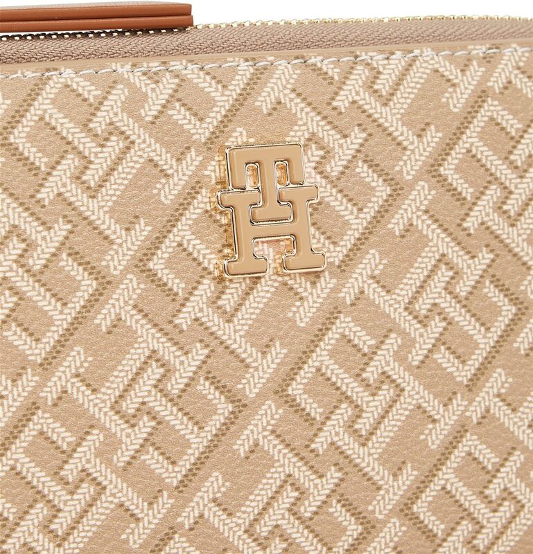 TH MONOPLAY LEATHER MED 7 WALLET Kadın Yeşil Cüzdan - AW0AW17417