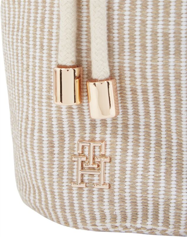 TH PREMIUM BEACH LE BUCKET Kadın Bej Çanta - AW0AW17215