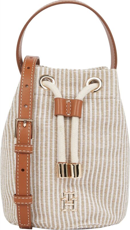 TH PREMIUM BEACH LE BUCKET Kadın Bej Çanta - AW0AW17215