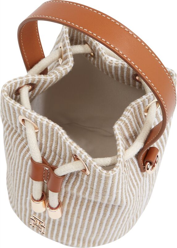 TH PREMIUM BEACH LE BUCKET Kadın Bej Çanta - AW0AW17215