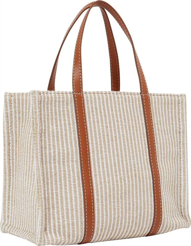 TH PREMIUM BEACH LE MINI TOTE Kadın Bej Çanta - AW0AW17208