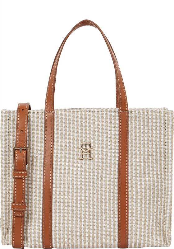 TH PREMIUM BEACH LE MINI TOTE Kadın Bej Çanta - AW0AW17208