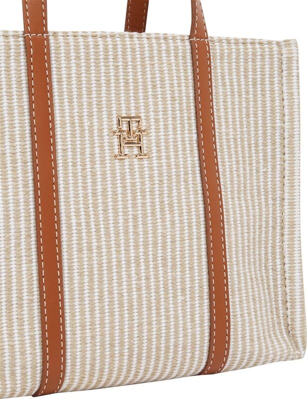 TH PREMIUM BEACH LE MINI TOTE Kadın Bej Çanta - AW0AW17208