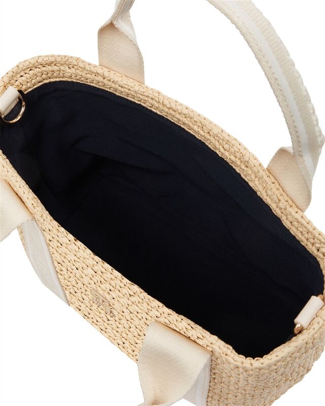 TH SPRING LOGO MINI TOTE Kadın Bej Çanta - AW0AW17199