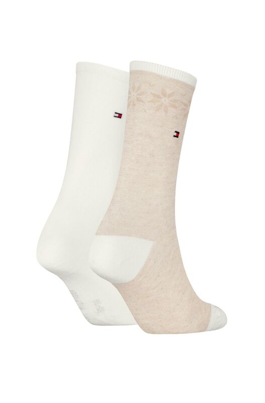 TH WOMEN SOCK 2P FAI Kadın Kahverengi Çorap - S701236502