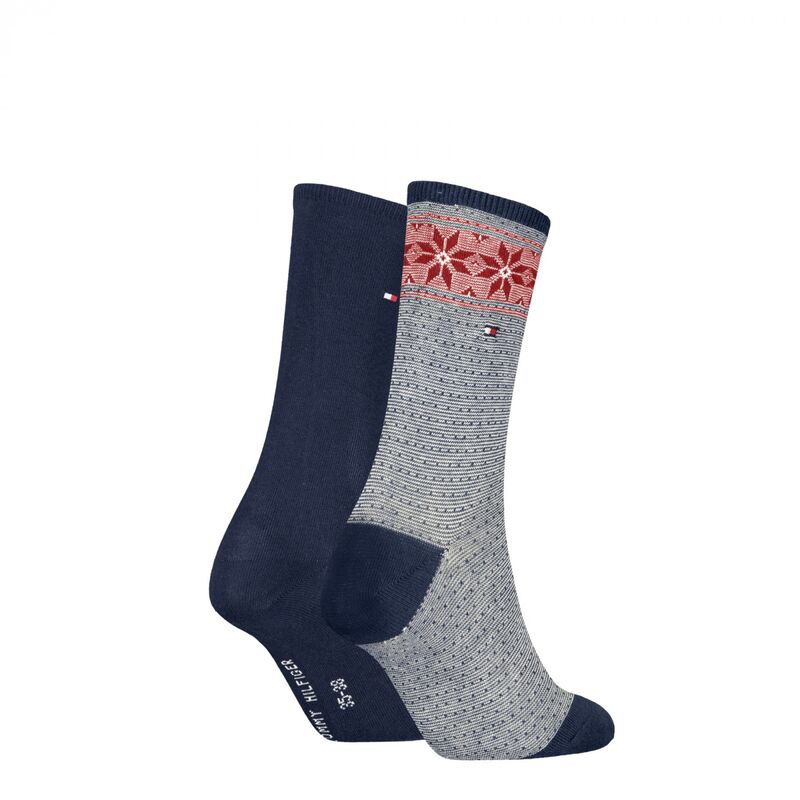 TH WOMEN SOCK 2P FAI Kadın Lacivert Çorap - S701236502