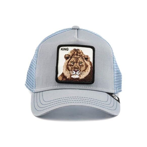 The King Lion Uniseks Gri Şapka - 1010388