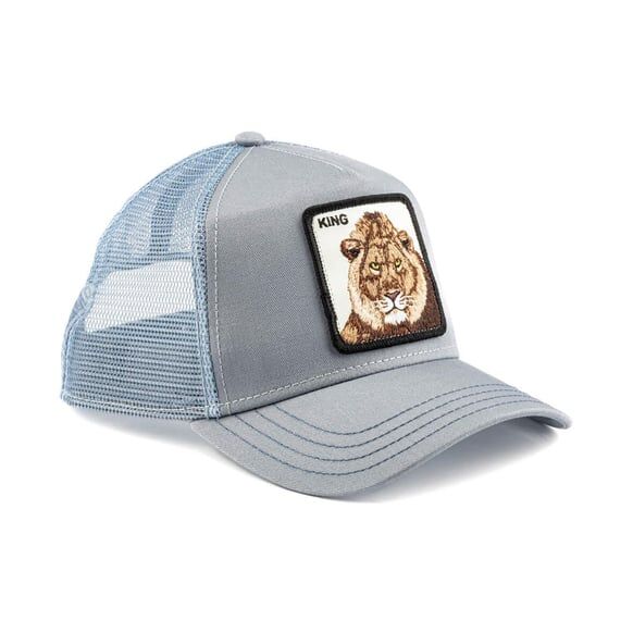 The King Lion Uniseks Gri Şapka - 1010388