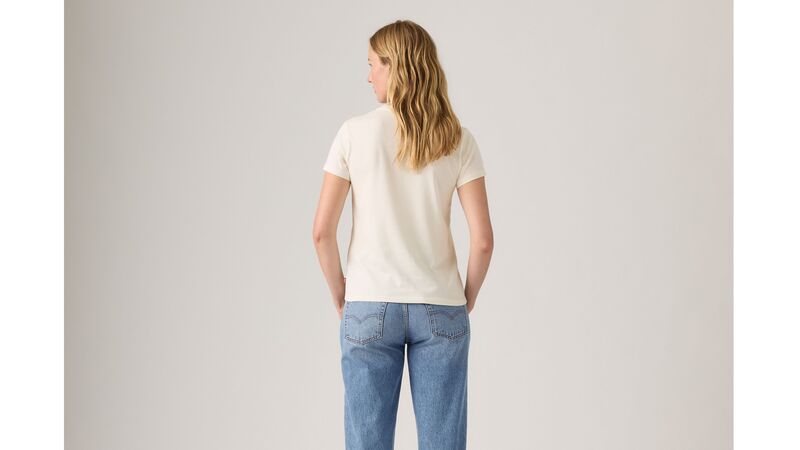 THE PERFECT TEE DESERT Kadın Beyaz T-Shirt - 17369