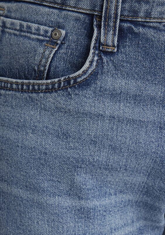 TIM Erkek Mavi Denim Şort - M04284