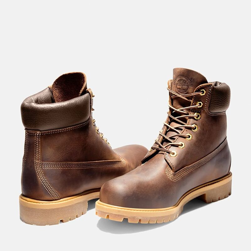 Timberland Premium 6 INCH LACE UP WATERP Erkek Kahverengi Bot - TB127097