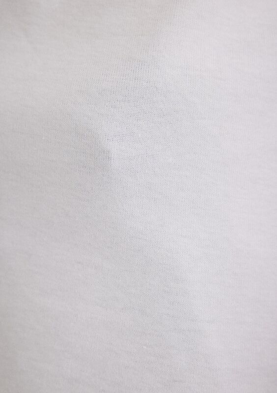 TİŞÖRT Erkek Beyaz Basic T-Shirt - M063747 TİŞÖRT Erkek Beyaz Basic T-Shirt - M063747