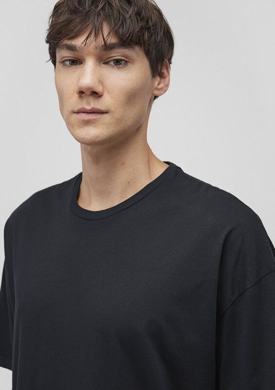 TİŞÖRT Erkek Beyaz Basic T-Shirt - M066902