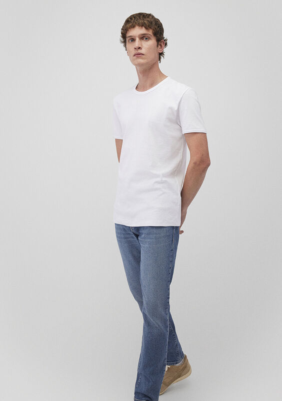 TİŞÖRT Erkek Beyaz T-Shirt - M063747