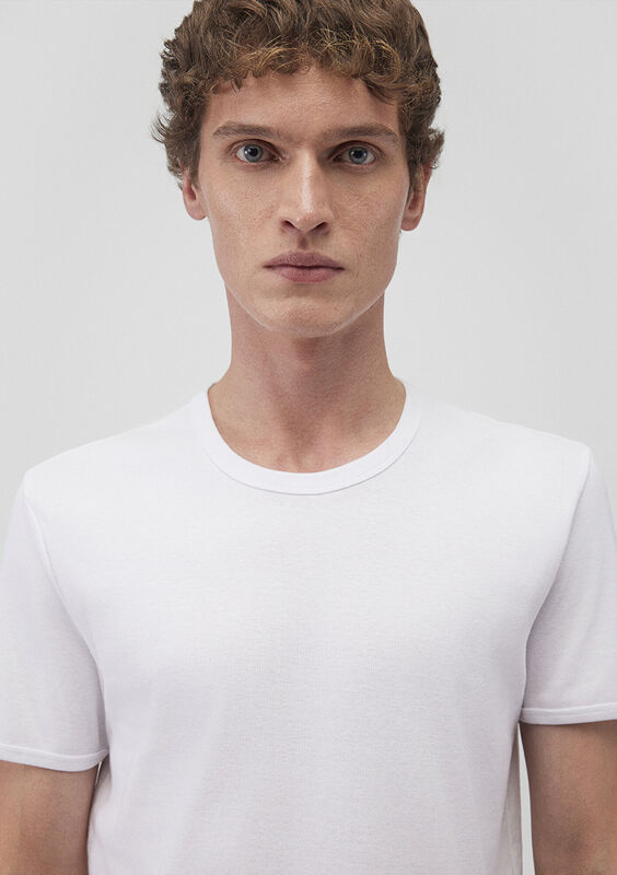 TİŞÖRT Erkek Beyaz T-Shirt - M063747