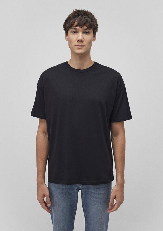 TİŞÖRT Erkek Siyah Basic T-Shirt - M066902