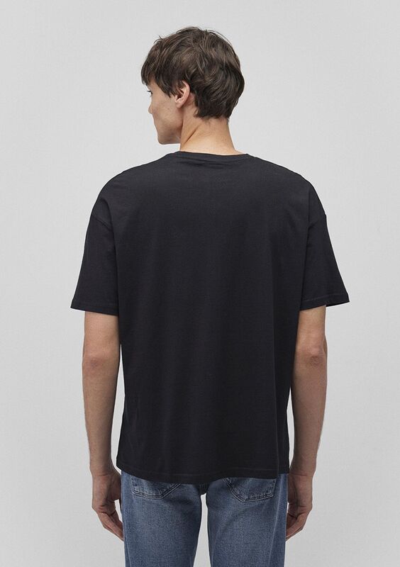 TİŞÖRT Erkek Siyah Basic T-Shirt - M066902