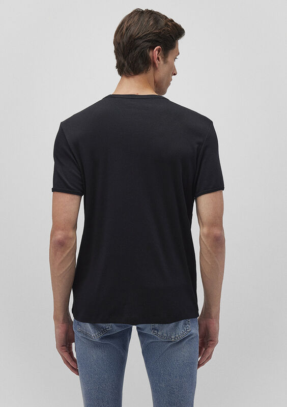 TİŞÖRT Erkek Siyah T-Shirt - M063747
