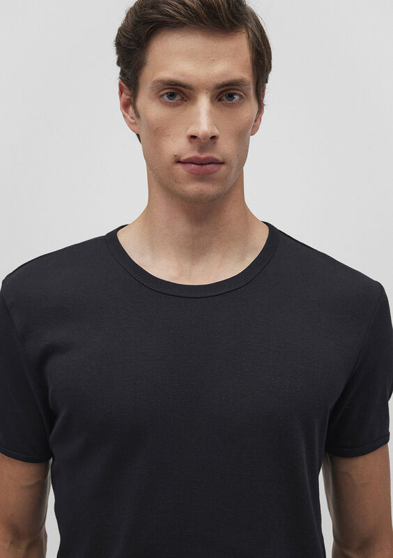 TİŞÖRT Erkek Siyah T-Shirt - M063747