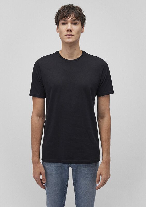 TİŞÖRT Siyah Erkek Siyah Basic T-Shirt - M065574