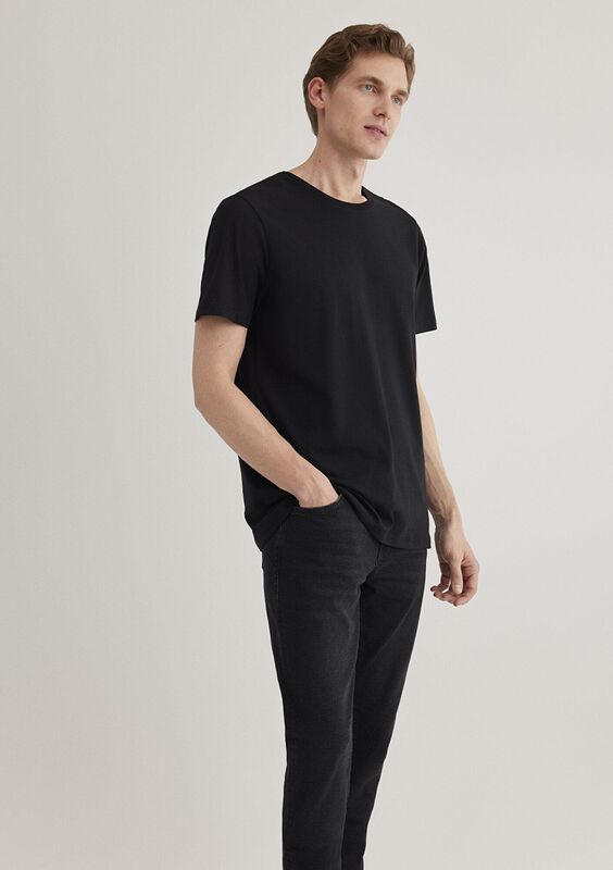 TİŞÖRT Siyah Erkek Siyah T-Shirt - M065574