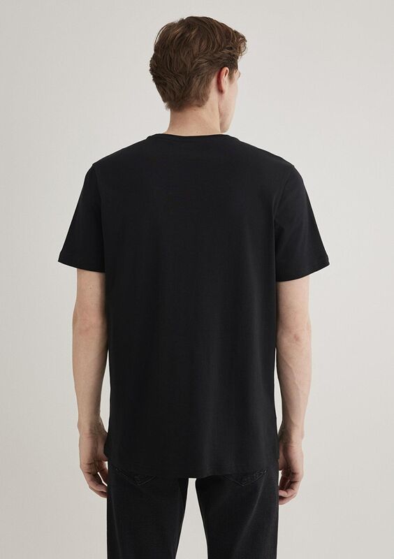 TİŞÖRT Siyah Erkek Siyah T-Shirt - M065574