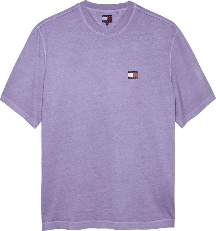 Tommy Hilfiger - TJM 90S POP COL NW CLSC T EXT Erkek Mor T-Shirt - DM0DM21785