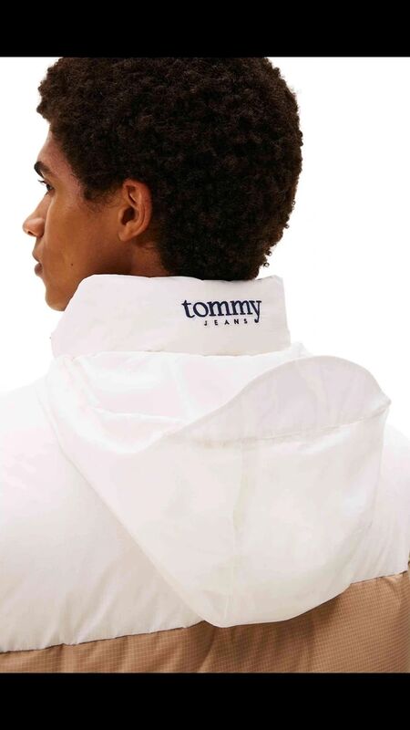 TJM ALASKA DOWN CLBK PUFFER Erkek Beyaz Mont - DM0DM22117