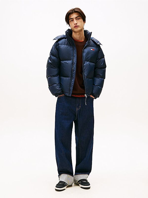 TJM ALASKA DOWN PUFFER EXT Erkek Mavi Mont - DM0DM22036