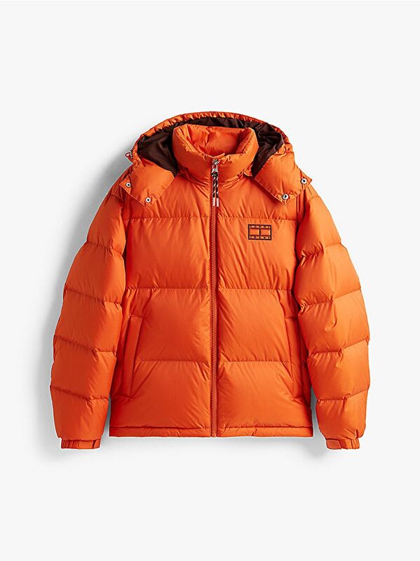 TJM ALASKA DOWN PUFFER EXT Erkek Turuncu Mont - DM0DM22036
