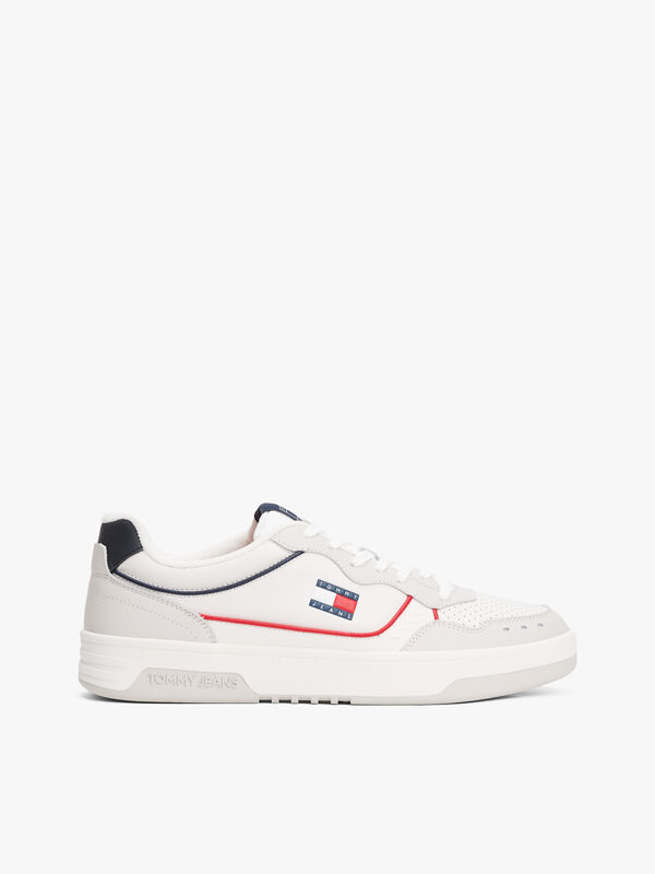 Tommy Hilfiger - TJM CUPSOLE ELEVATED LEATHER Erkek Mavi Spor Ayakkabı - EM0EM01585