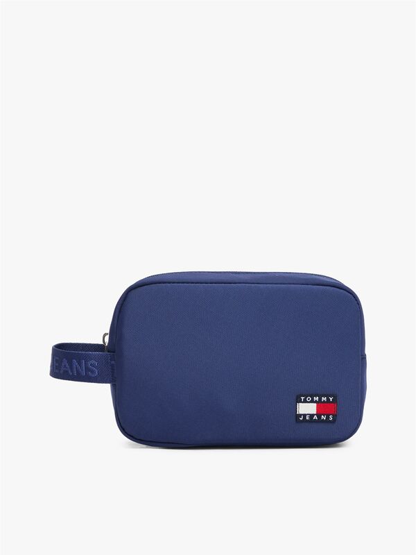 TJM ESS DAILY NYLON WASHBAG Erkek Mavi Çanta - AM0AM13537